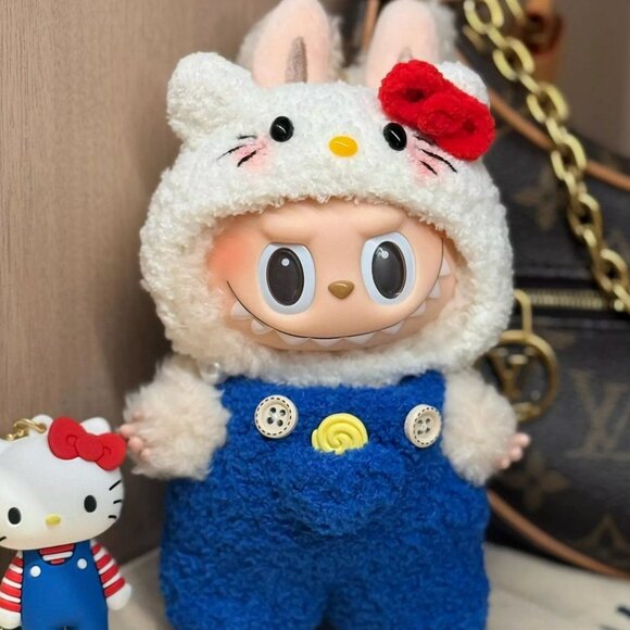 NWT Labubu Hello Kittle Outfit with Sneakers So Cute! 🥰 - Picture 1 of 2